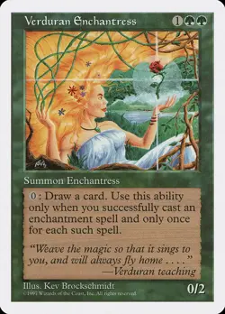 Verduran Enchantress [Fifth Edition] - Image 1