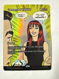 Unexpected Windfall Foil Magic: Universes Beyond: Marvel Universe MAR #0029 - Image 1