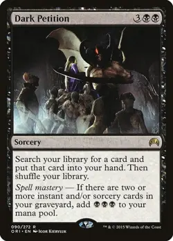 Dark Petition Magic Origins MP MTG - Image 1