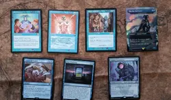 Magic the Gathering lot, foils, LOTR, Commander, plus free gift - Image 3