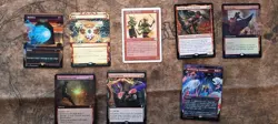 Magic the Gathering lot, foils, LOTR, Commander, plus free gift - Image 5