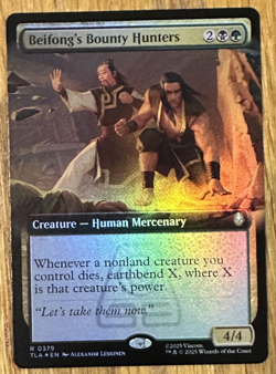 MTG Avatar: The Last Airbender, Beifong's Bounty Hunters - Extended Art Foil - Image 1