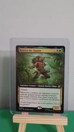 2025 Marvel's Magic The Gathering MTG R 0273 Kraven The Hunter Extended Art - Image 3