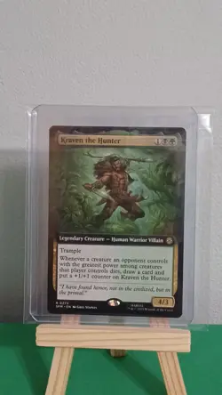 2025 Marvel's Magic The Gathering MTG R 0273 Kraven The Hunter Extended Art - Image 5
