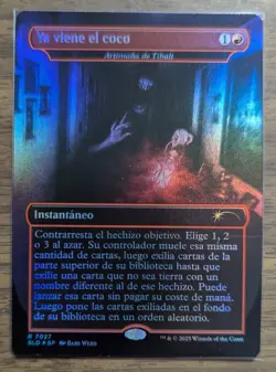 MTG Ya viene el coco - Tibalt's Trickery - Rainbow Foil from SL Drop Spanish NM - Image 1