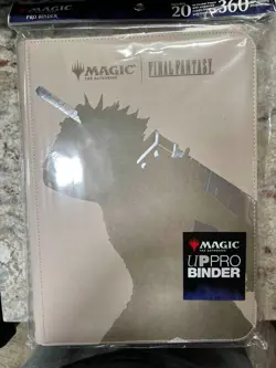 MTG Final Fantasy Cloud Pro-Binder Premium Zippered 9-POCKET Ultra Pro! - Image 1