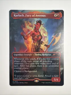 Karlach, Fury of Avernus (Rainbow Foil) Secret Lair Drop Foil - Image 1