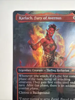 Karlach, Fury of Avernus (Rainbow Foil) Secret Lair Drop Foil - Image 2