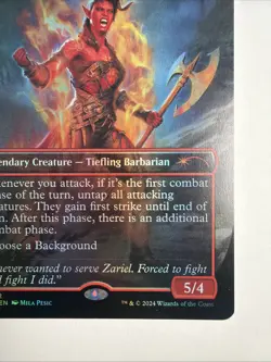 Karlach, Fury of Avernus (Rainbow Foil) Secret Lair Drop Foil - Image 4