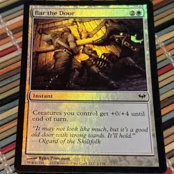 Bar the Door FOIL MtG Dark Ascension Free Shipping - Image 1