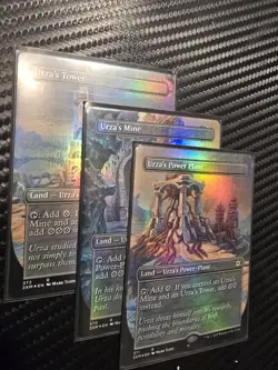 Urza's Set Tower Mine Power Plant Double Masters Foil All 3 - Image 1