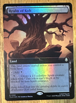 MTG Avatar: The Last Airbender, Realm of Koh - Extended Art Foil - Image 1