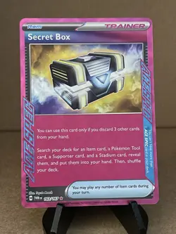 Pokemon TCG Secret Box 163/167 Ace Spec Twilight Masquerade - Image 1