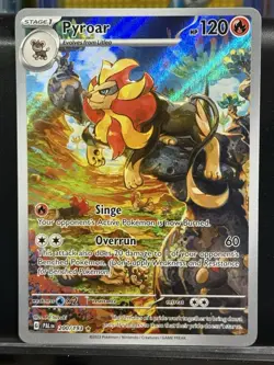 Pokemon TCG Pyroar 200/193 Paldea Evolved Illustration Rare - Image 1