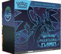 Pokemon TCG: Mega Evolution - Phantasmal Flames Elite Trainer Box ETB [PRESALE] - Image 2