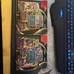 Pokemon Phantasmal Flames Three-Booster Blister X2 NEW Sealed - In Hand - Image 1