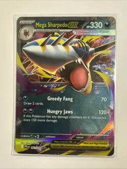Mega Sharpedo Ex 061/094 Pokemon TCG Phantasmal Flames - Image 1