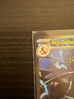Mega Charizard X EX SIR 125/094 (English) Phantasmal Flames Pokemon TCG IN HAND - Image 3