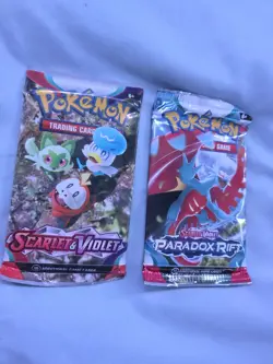Pokemon, 1 Scarlett&Violet And 1 Paradox Rift Booster Packs - Image 2