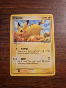 Pokemon TCG Pikachu EX Power Keepers 57/108 Regular Common - Image 1