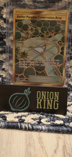 Pokemon TCG Aether Paradise Conservation Area Hidden Fates SV87/SV94 Holo Secret - Image 1