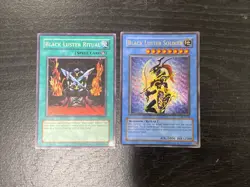 Yugioh Black Luster Soldier+ Ritual Sye Unlimited Lp - Image 1