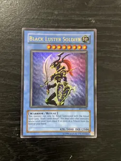 Yugioh Black Luster Soldier+ Ritual Sye Unlimited Lp - Image 2