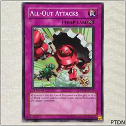 All-Out Attacks - PTDN-EN075 - Common 1st Edition Yugioh - Image 1