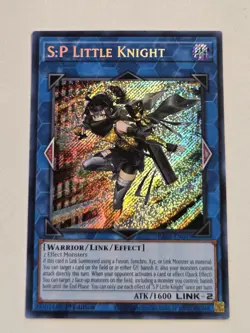 S:P Little Knight RA03 Secret Rare 1st Edition Yugioh Quarter Century Bonanza - Image 1