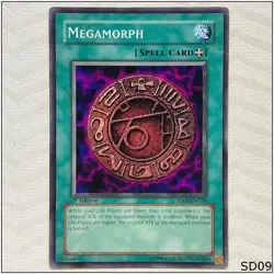 Megamorph - SD09-EN024 - Common 1st Edition Yugioh - Image 1