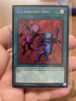 Delinquent Duo LCKC-EN101 Unlimited Secret Rare Near Mint +Bonus FREE SHIPPING! - Image 1