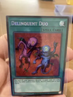 Delinquent Duo LCKC-EN101 Unlimited Secret Rare Near Mint +Bonus FREE SHIPPING! - Image 4