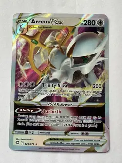 Arceus VSTAR SWSH307 SWSH: Sword & Shield Promo Cards Holo NM - Image 1