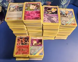 Pokemon Card Lot Approx 3000 + 7 Tins 3ETB Binder Eng Jap Ita + Languages Extras - Image 3
