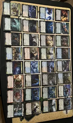 Final Fantasy Magic The Gathering Extended Art Uncommon Lot 32x Cards N/M - Image 1