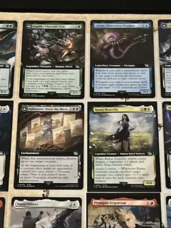 Final Fantasy Magic The Gathering Extended Art Uncommon Lot 32x Cards N/M - Image 3
