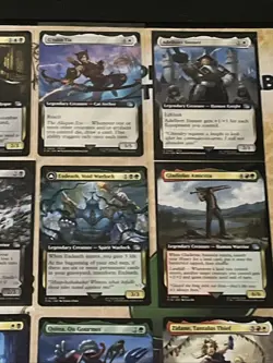 Final Fantasy Magic The Gathering Extended Art Uncommon Lot 32x Cards N/M - Image 5