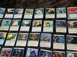 MTG INSTANT CARDS- Lot of 100(ALL BLUE NO DOUBLES) - Image 5