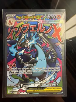 Phantasmal Flames Mega Charizard x Ex Promo PSA 10 Contender! Pokemon Card - Image 1