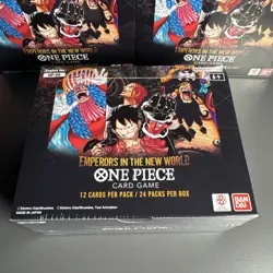 OP09 Emperors in the New World Booster Box - New Sealed - One Piece card game - Image 1