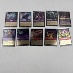 39 Lorcana Whispers In The Well Foil Card Lot - includes Super Rare and Below - Image 2