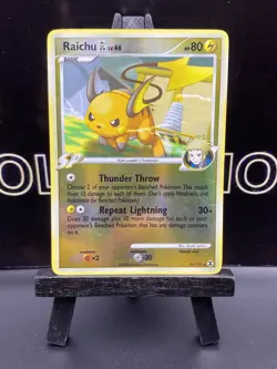 Raichu GL Lv. 46 31/111 Rising Rivals Reverse Holo Pokemon Trading Card LP 2009 - Image 2