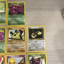 Lot Of 32 Vintage Pokemon Bulk Cards From Team Rocket Set LP-HP A2 - Image 4