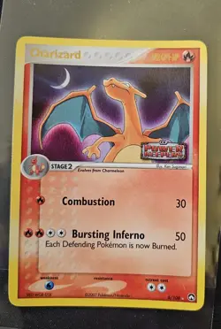 Pokemon EX Power Keepers Charizard Reverse Holo Card 6/108 Stamped - Image 1