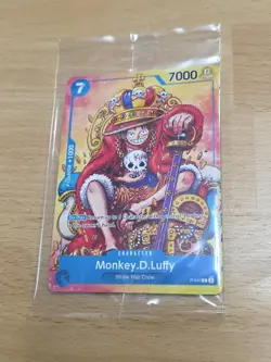 Monkey .D. Luffy P-043 - Exclusive Treasure Cup Promo - One Piece Card Game - Image 1