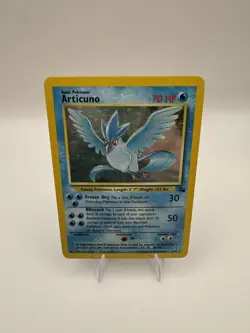 Articuno 2/62 Holo Fossil Pokemon Card MP/HP - Image 1