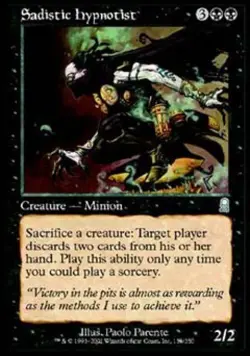 Sadistic Hypnotist -Foil Light Play MTG Odyssey - Image 1