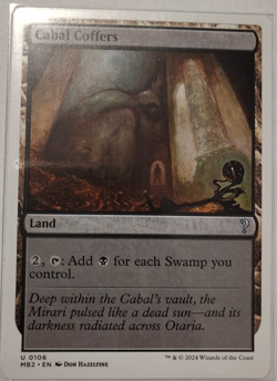 Cabal Coffers (White Border) Mystery Booster 2 Regular - Image 1