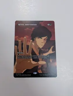MTG - Heroic Intervention (Borderless) - Avatar: The Last Airbender NM/M Cond - Image 1