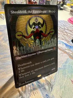 MTG Sheoldred, the Apocalypse Showcase, NM-Mint, English, Textured Foil, DMU - Image 2